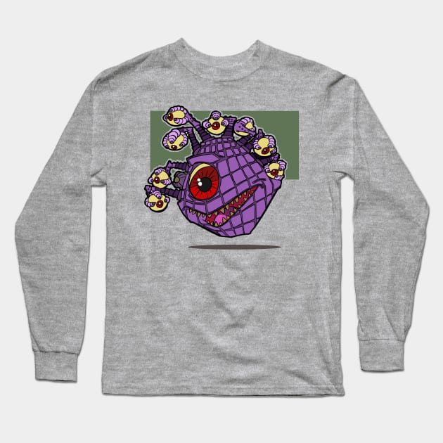 Beholder Long Sleeve T-Shirt by RichCameron